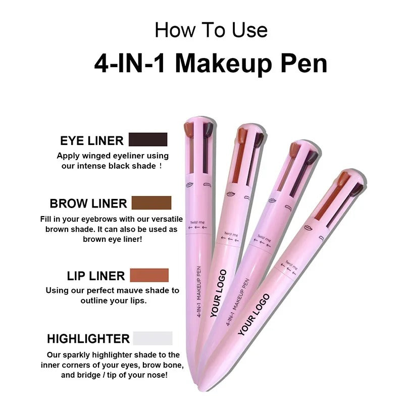 🔥🏷️25% Off🔥 4 In 1 Makeup Pen