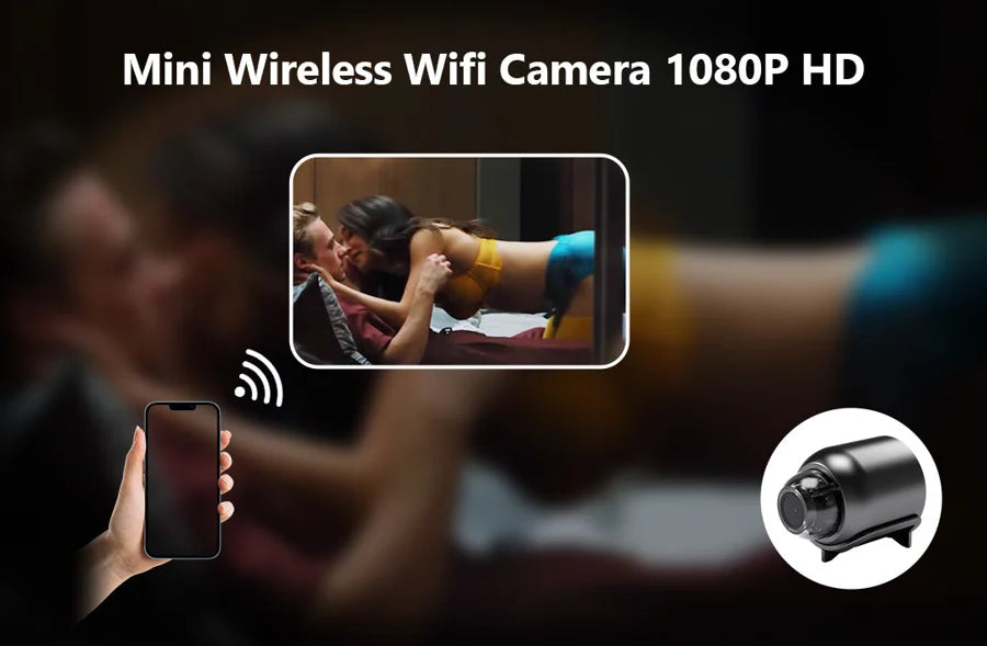 💞📸Mini Wireless Wifi Camera 1080P HD